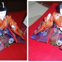 ☆激安、奇麗、大型お雛様の5人ばやし5体の中古品です。