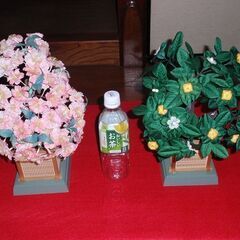 ☆激安、奇麗、大型お雛様の使丁3体の中古品です。の画像