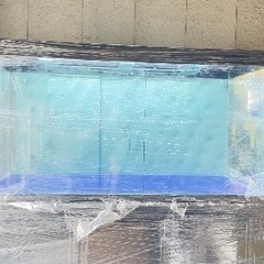 オーバーフロー仕様水槽 1500*600*700 高透過ガラス　新品 大型魚 アロワナ ダトニオ 濾過材 バックスクリーン 熱帯魚 濾過材 ろ材の画像