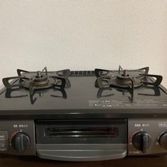 【値下げしました】プロパン用　リンナイガスコンロ　2口