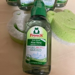 Frosch 食器洗剤　6個　スポンジ2個の画像