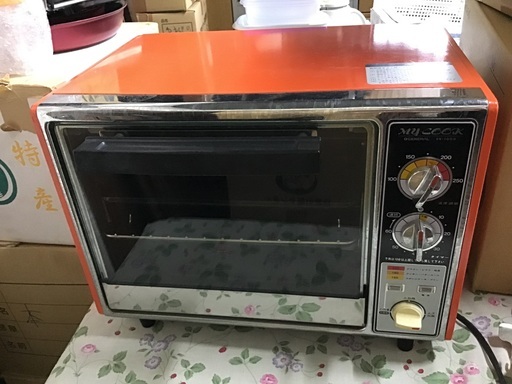 （中古）昔の電気オーブン