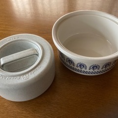 お漬け物　石と器