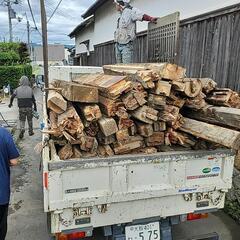 薪に、diyに材木あげますの画像