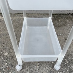 ストッカー 収納 4段 90x25x42cm 隙間収納 ポリプロピレン 食品 や タオル 等の収納にの画像