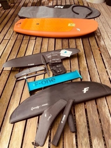 【美品】F-ONE FOIL エフワンフォイル GRAVITY2200 FCT 65cm エフワンフォイル  ウィングフォイル SUP