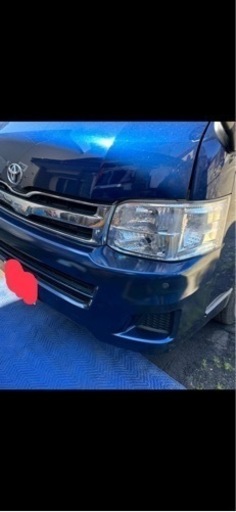 200系ハイエース3型ワイド後期HID純正フェイスセット