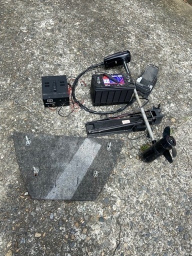 モーターガイド　フットエレキ　フルセット