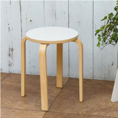 ニトリの北欧風 スツール２脚セット