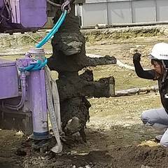 【広島県東広島市：地盤改良工事スタッフ募集：正社員：未経験OK：学歴不問】新日本建設　現場スタッフの募集です。の画像