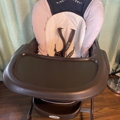 combi ハイローチェア　スイングベッド手動の画像