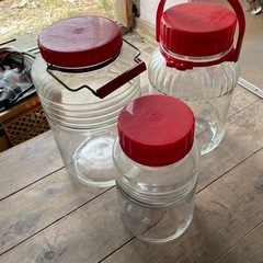 梅酒瓶3本差し上げます。（お取引中）