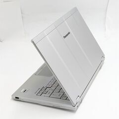 送料無料 日本製 14インチ 高速SSD ノートパソコン Panasonic CF-LX6R17VS 中古良品 第7世代Core i5 8GB 無線 Bluetooth カメラ Officeの画像