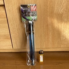 新品の空気入れ　
