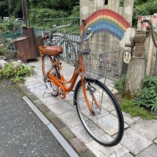 【3598】シティ　26インチ　前後タイヤ新品　19,300円（防犯・税込）
