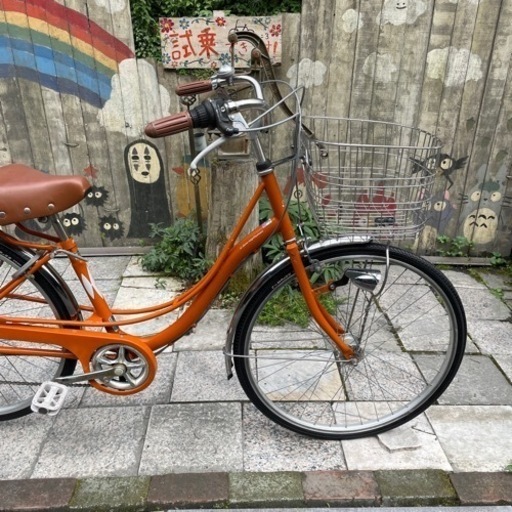 【3598】シティ　26インチ　前後タイヤ新品　19,300円（防犯・税込）