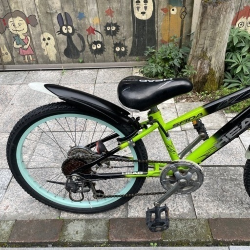 【3603】子供車　22インチ　前後タイヤ新品　13,800円（防犯・税込）