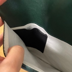 ノートPCタブレット用バッグ　グリーン  の画像