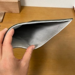 ノートPCタブレット用バッグ　グリーン  の画像
