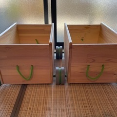 IKEA FLISAT フリサット おもちゃ収納 キャスター付き...