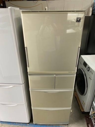 SHARP 5ドア冷蔵庫 SJ-PW38T-N 2011年製 380L●E064M1004