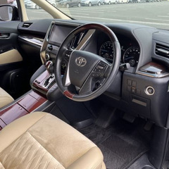 ☆ご成約☆ 安心の1年保証　距離無制限！カーメル 福島いわき店  　平成２７年式　トヨタ　ヴェルファイヤ　外装もカッコよく内装は高級感があり人気なお車です！の画像