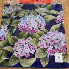 ハンカチ３枚セット　もみじ、あじさい、辻花の画像