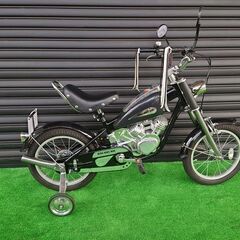 子供用自転車】16インチ T-ART アメリカンバイク風自転車 KIDSBIKEBOO【引取限定・現状渡し】三重県 (モノマニアスポーツ)  日永のその他の中古あげます・譲ります｜ジモティーで不用品の処分