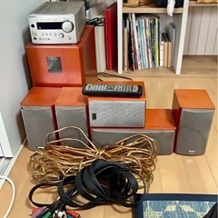 【受け渡し予定者確定済】ONKYO 5.1chホームシアターシス...