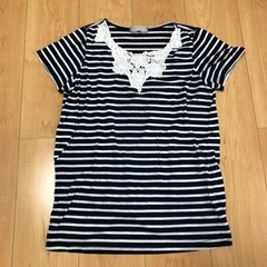 【全てMサイズ】マタニティ兼授乳服 半袖トップス3点まとめ売りの画像