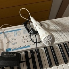 電子ピアノ マイク付き！の画像