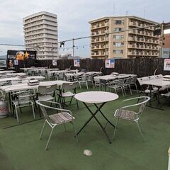 研究学園駅前　空のビアガーデン - つくば市