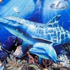 Christian Riese クリスチャン ラッセン 「ミラクル オブ ライフ」 RC 92/450 直筆サイン マリンアートの画像