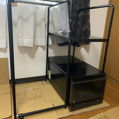 淀川製鋼所　スチール製　押入れ収納ラック