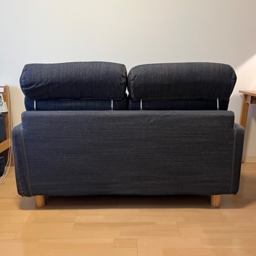 無印良品　ソファ　2シーター　ヘッドレスト付き