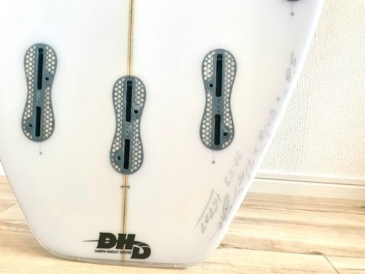 【美品✨】DHD サーフボード 5.8 DOUBLE SHOT 30リッター