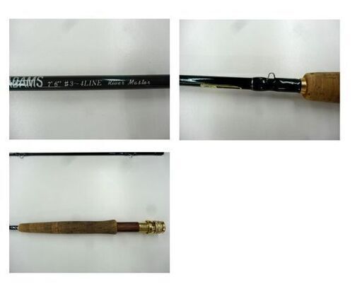 TECHNICAL FLY ADAMAS フライロッド 7’6” ＃3～＃4  Master 渓流 河川 湖 フィッシング 西岡店