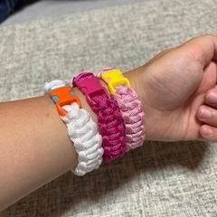 パラコードブレスレット　約15cmの画像