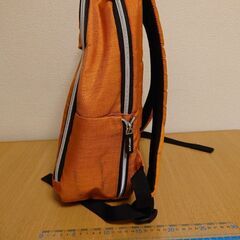 IKEAのオレンジリュックの画像