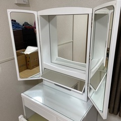 ニトリ　ドレッサー　ホワイト　【7/17までの引取で2000円引】の画像