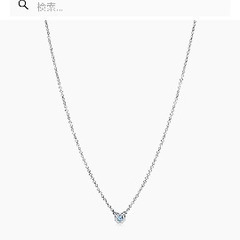 Tiffany ネックレス　シルバーの画像