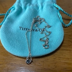 Tiffany ネックレス　シルバーの画像