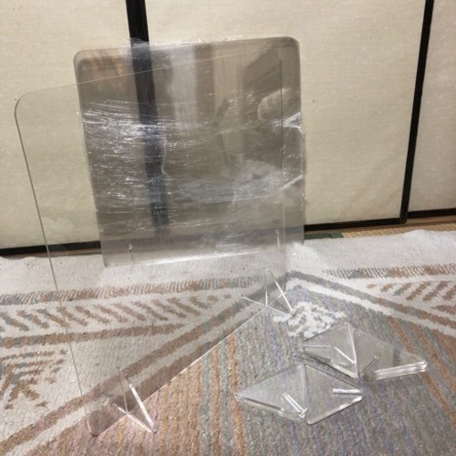 10枚 アクリル板 パーティーション 飛沫防止 卓上 コロナウイルス対策 店舗 業務用