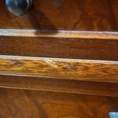 決まりました。欅の茶箪笥　食器棚(前出品者様、申し訳ございません)の画像