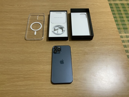 iphone12promax ブルー　128GB SIMフリーモデル