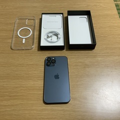 iphone12promax ブルー　128GB SIMフリーモデルの画像