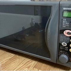 引渡し予定者決定！無料！SHARP オーブンレンジ！使用可能の画像
