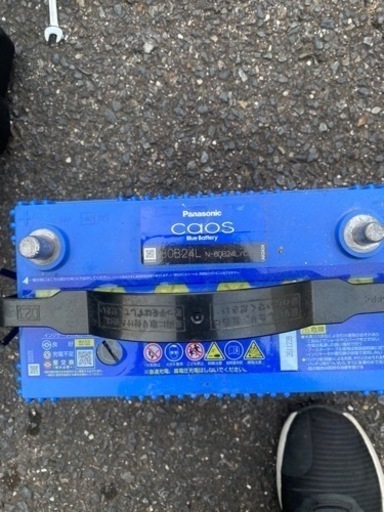 Panasonic caos 80B24L半年使用　自動車バッテリー
