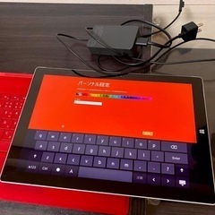 Surface Pro 3 MODEL1631 64GB 動作確認済み キーボード有りの画像