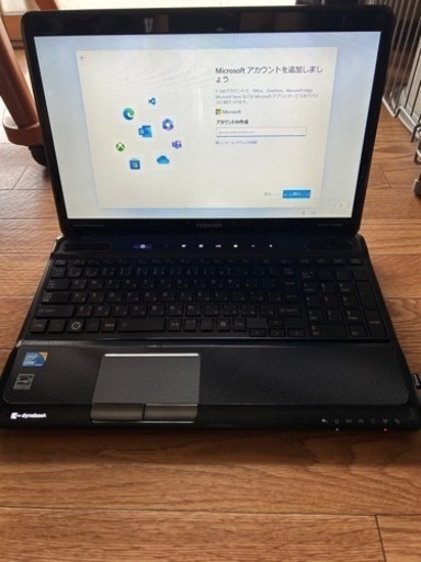 ノートパソコン　TOSHIBA Windows11